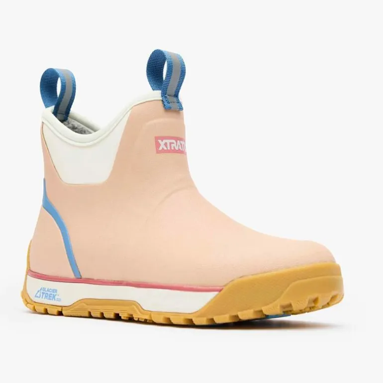 Bottes Femme Xtratuf Wmns Ankle Deck Boot Ice Rubber - Rose Acajou