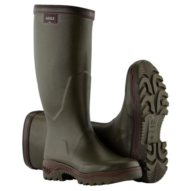 Bottes Homme Aigle Parcours 2 - Kaki