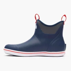 Bottes Homme Xtratuf Ankle Deck Boot - Bleu Marine/Rouge