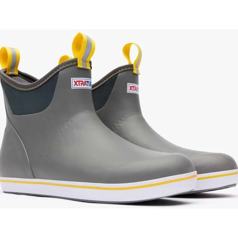Bottes Homme Xtratuf Ankle Deck Boot - Gris/Jaune