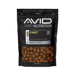 Bouillette Avid Carp V-Nut Boilies