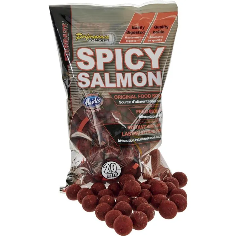 Bouillette Carpe Starbaits Performance Concept Spicy Salmon