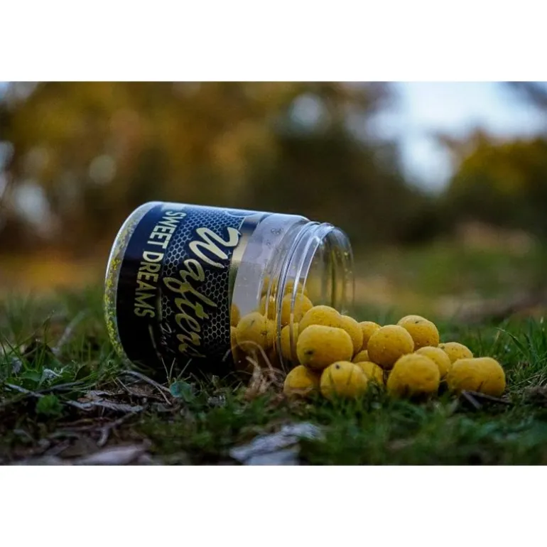 Bouillette Équilibrée Pro Elite Baits Gold Wafter Boilie+Dumbell