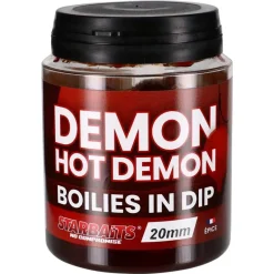 Starbaits Appâts Carpe^Bouillette Trempée Performance Concept Demon Hot Demon Boilies In Dip