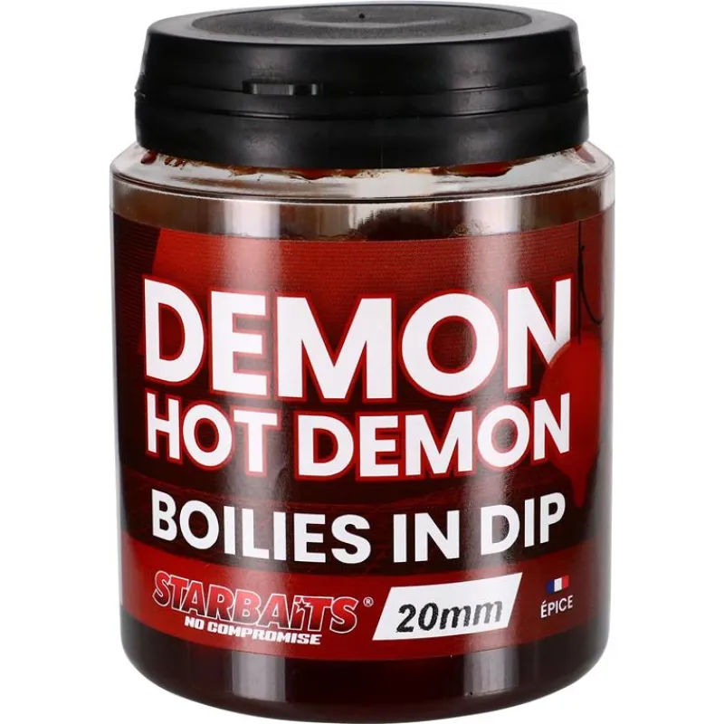 Starbaits Appâts Carpe^Bouillette Trempée Performance Concept Demon Hot Demon Boilies In Dip