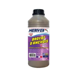 Meriver Appâts Naturels - Amorces^Broyat D’Anchois Xboost 100% Anchois - 1L