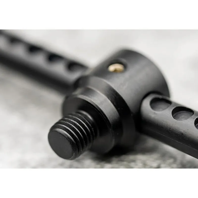 One More Cast Rod Pods – Supports^Buzz Bar Elbowz Black Anodised Aluminium