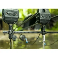 One More Cast Rod Pods – Supports^Buzz Bar Elbowz Black Anodised Aluminium