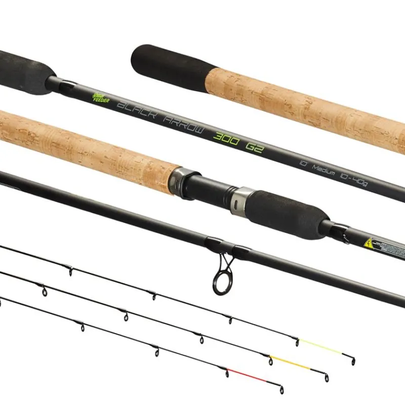Sensas Feeder|Cannes^Canne Feeder Black Arrow 300 G2