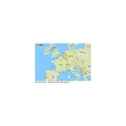 C-MAP Sondeurs & Gps|Sondeurs & Gps^Carte Reveal Large France Côtes Et Eaux Intérieures
