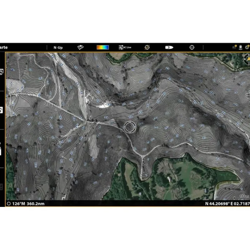 Humminbird Sondeurs & Gps|Sondeurs & Gps^Carte Détaillée Lakemaster V2 Premium Des Principaux Lacs Français
