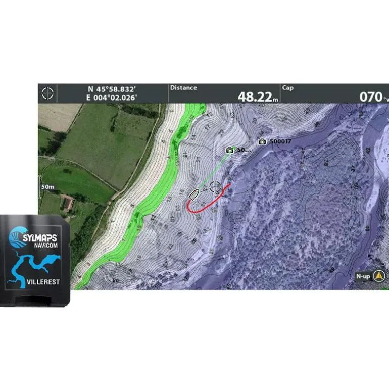 Cartographie Detaillee Sylmaps Navicom Eau Douce