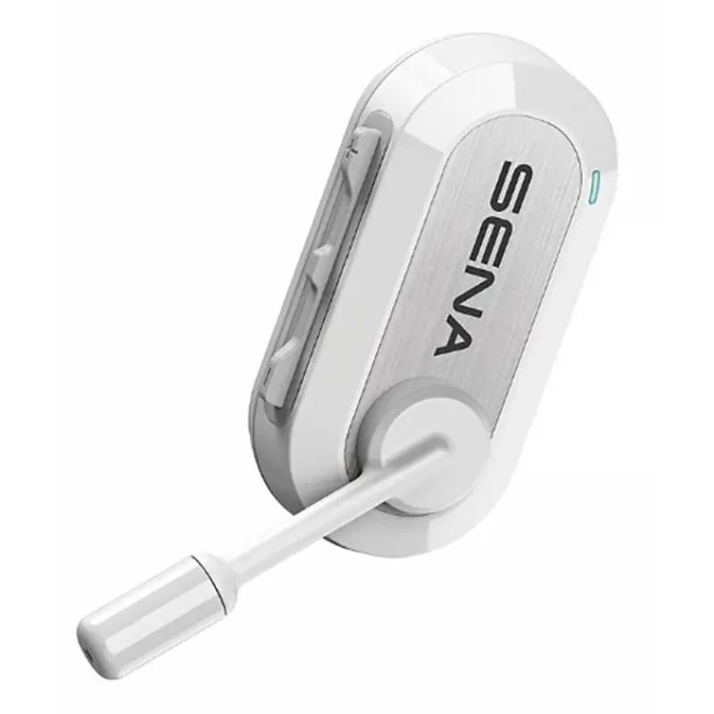 Sena Sécurité & Secours^Casque Bikom 20 Blanc : Intercom Avec Microphone Mesh Full Duplex Bluetooth