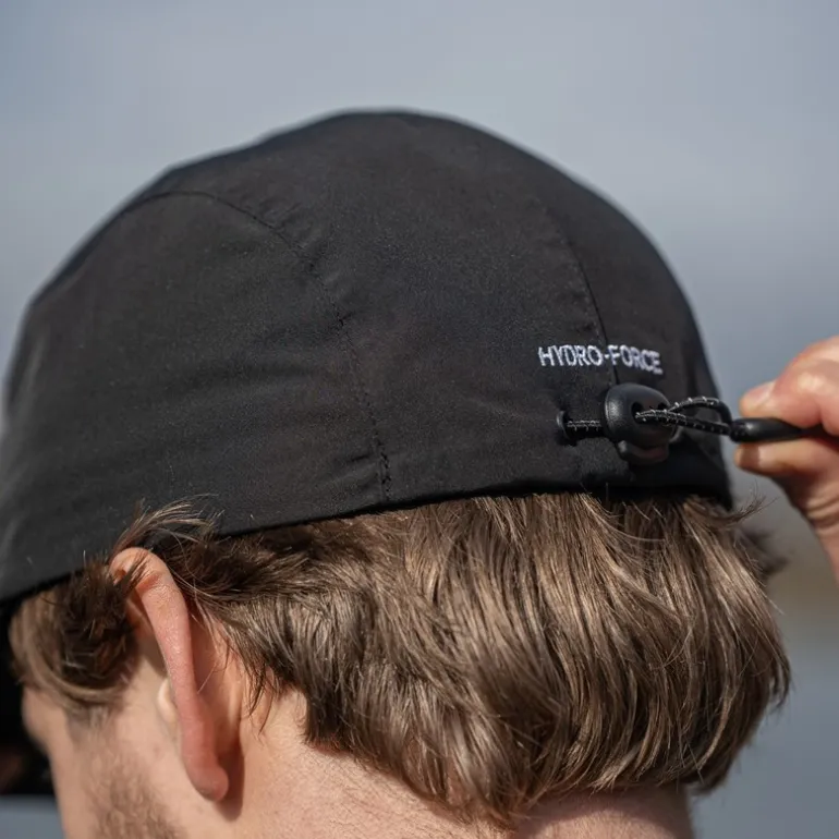 Casquette Avid Carp Stealth Black Waterproof 5-Panel Cap - Noir