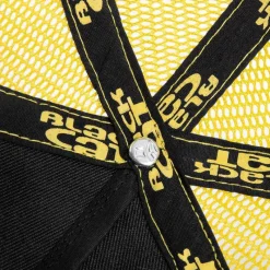 Black Cat Casquettes, Visières & Chapeaux^Casquette Trucker Cap - Noir/Jaune