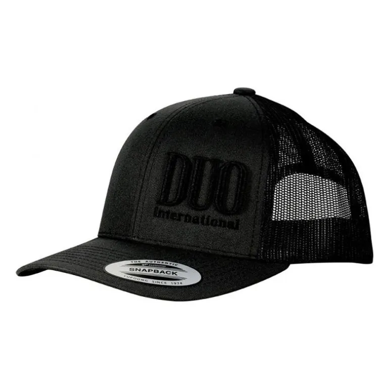 Casquette Homme Duo Mesh Snapback Cap - Noir