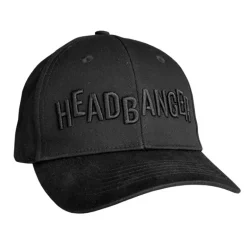 Casquette Homme Headbanger Black On Black Flex - Noir