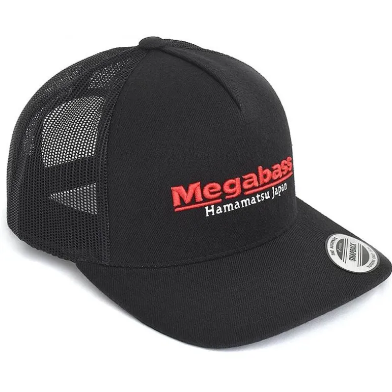 Casquette Homme Megabass Classic Trucker - Noir/Rouge