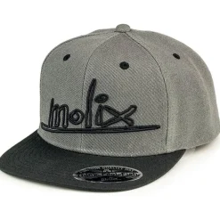 Casquette Homme Molix Premium Snapback - Gris