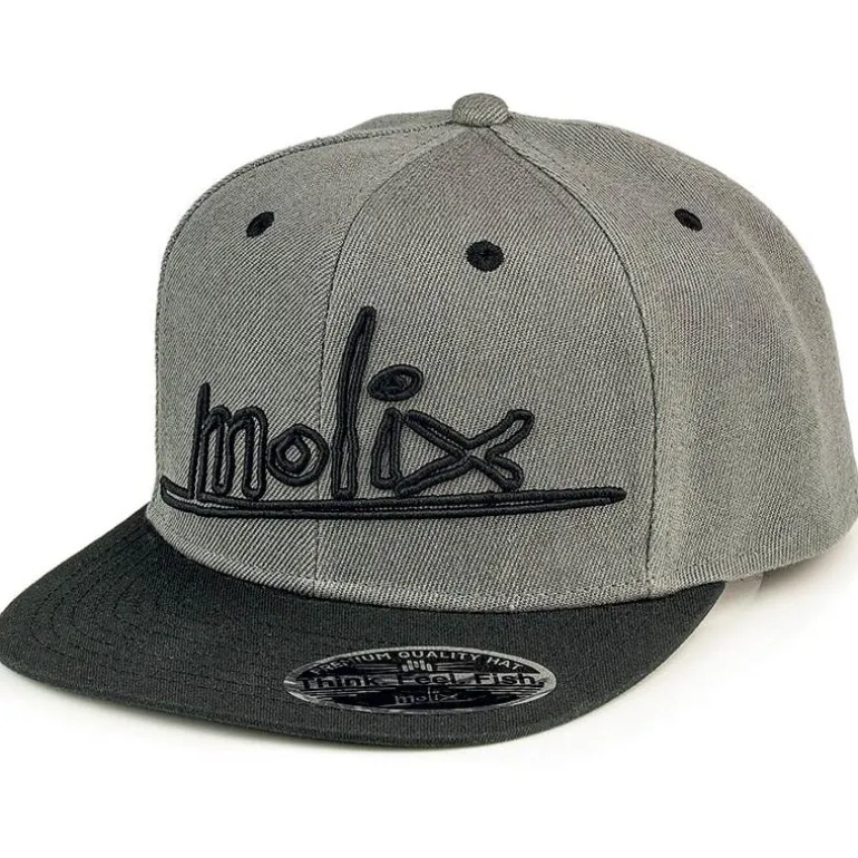 Casquette Homme Molix Premium Snapback - Gris