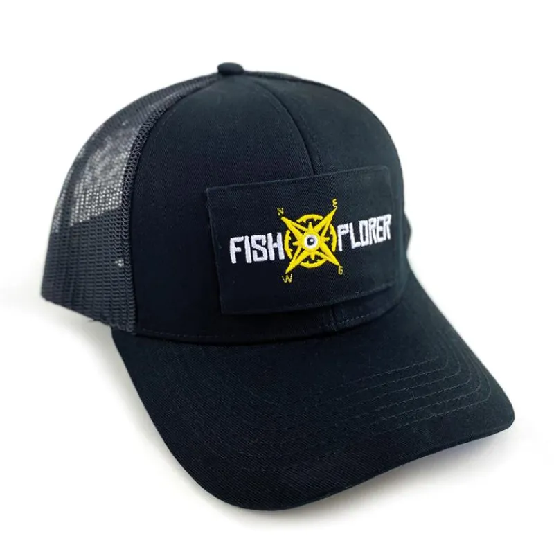 Fishxplorer Cadeaux & Décoration|Cadeaux & Décoration^Casquette Homme À Scratch Trucker - Noir
