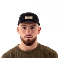 Casquette Homme Trakker Cr 5 Panel Black Cap - Noir