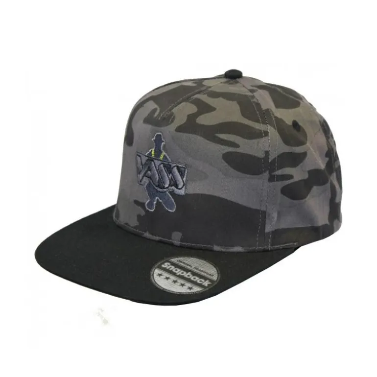 Casquette Homme Vass Camouflage Snapback Cap - Camou/Noir
