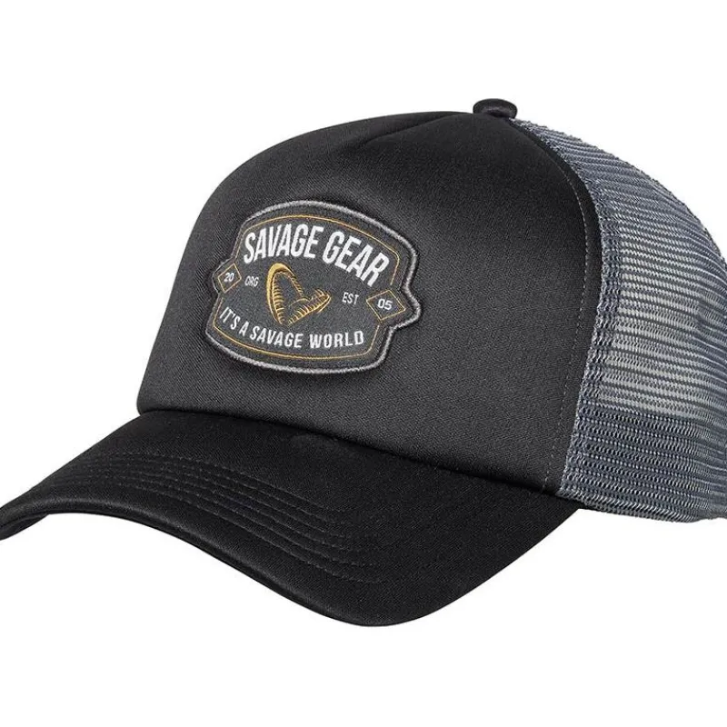 Savage Gear Casquettes, Visières & Chapeaux^Casquette Badge Trucker Cap Black