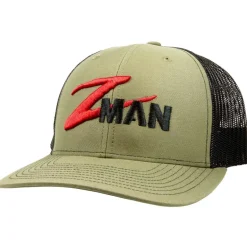 Casquette Zman Trucker Hatz - Olive/Noir