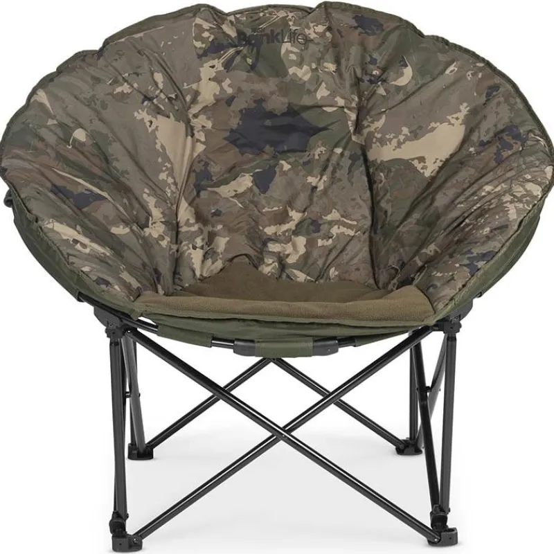 Nash Bivouac^Chaise Bank Life Moon Chair Camo