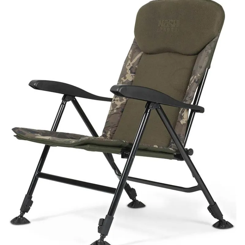 Nash Bivouac^Chaise Bank Life Reclining Chair Camo