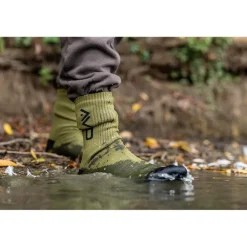 Chaussettes Homme Avid Carp Hydro-Force Waterproof Socks - Kaki