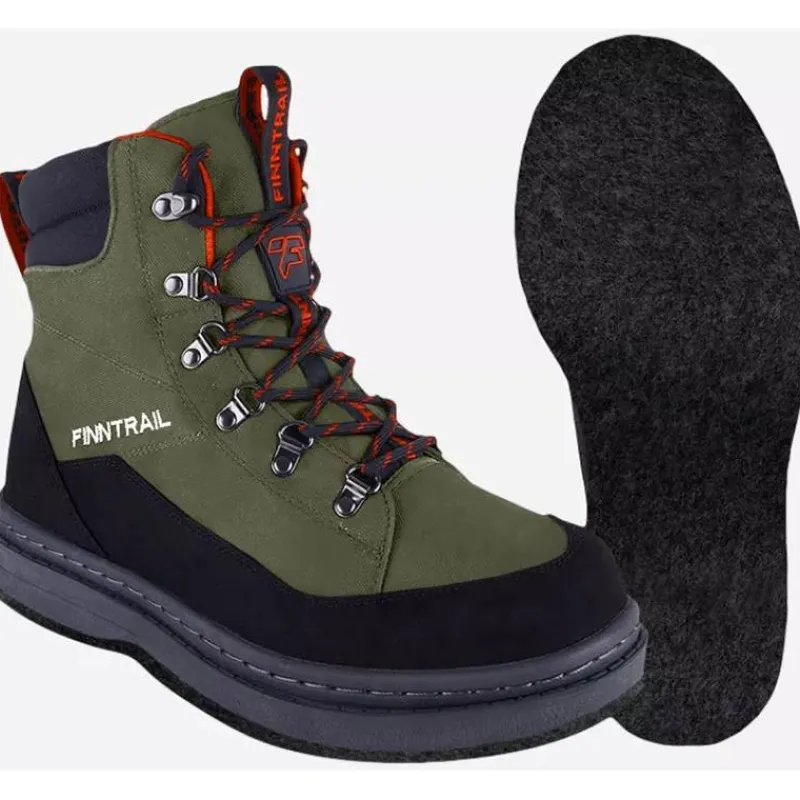 Finntrail Wading|Wading^Chaussures De Wading Greenwood Khaki 5224