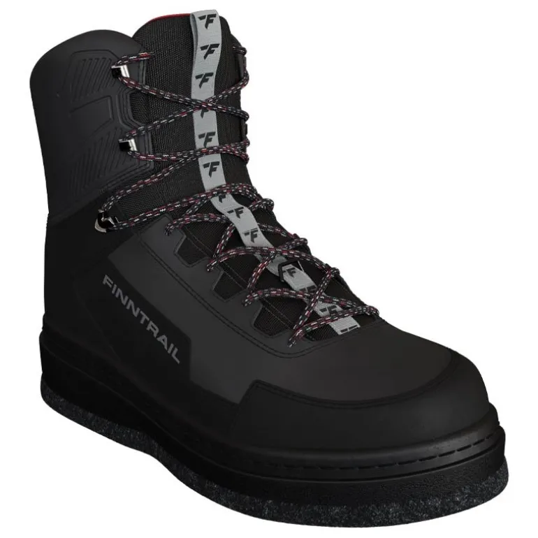 Chaussures De Wading Finntrail Wademan Feutre - Dark Grey