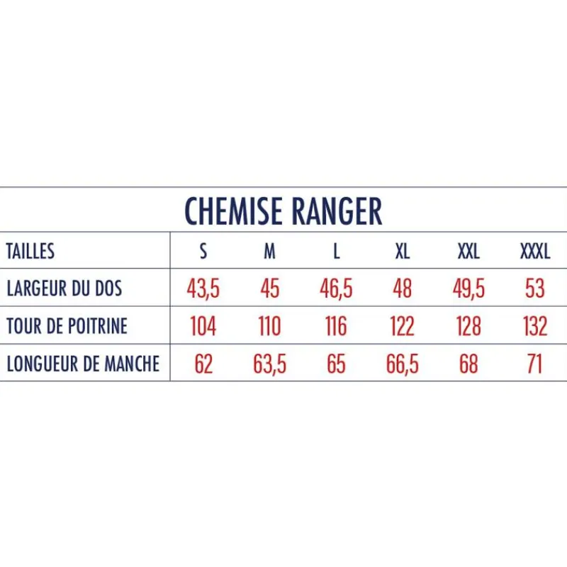 Devaux T-Shirts, Polos & Chemises^Chemise Manches Longues Homme Ranger - Brun