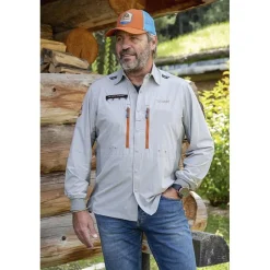 Devaux T-Shirts, Polos & Chemises^Chemise Manches Longues Homme Ranger - Gris