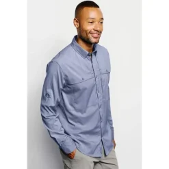 Orvis T-Shirts, Polos & Chemises^Chemise Manches Longues Ventilated Open Air Caster Ls - Bleu