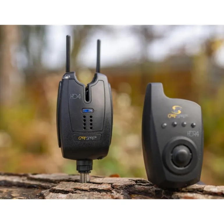 Coffret Détecteur + Centrale Carp Spirit Hd4 Alarm And Receiver Set