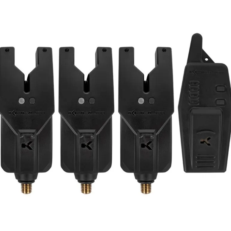 Coffret Détecteur De Touche Korum Kri 3 Rod Remote Alarm & Indicator Set