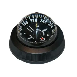 Silva Outils De Navigation^Compas 85E Montage Plat Plot Et Éclairage 12V - Noir