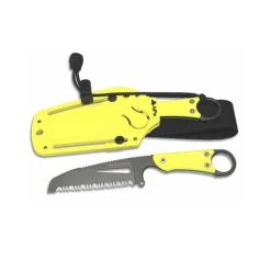 HPA Sécurité & Secours^Couteau De Securite & Sauvetage Smj Air Water Rescue Jaune