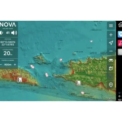 Nova Sondeurs & Gps|Sondeurs & Gps^Écran Gps Multifonction 16” À Encastrer