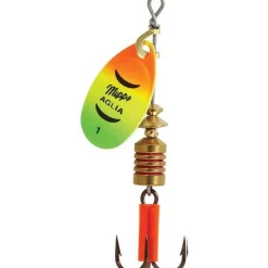 Mepps Leurres Carnassiers^Cuiller Tournante Aglia Fluo Or / Tiger