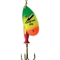 Cuiller Tournante Mepps Aglia Longcast - Tiger