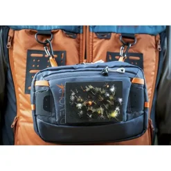 Devaux Vestes De Pêche^Doudoune Homme Trek'fly - Orange/Bleu