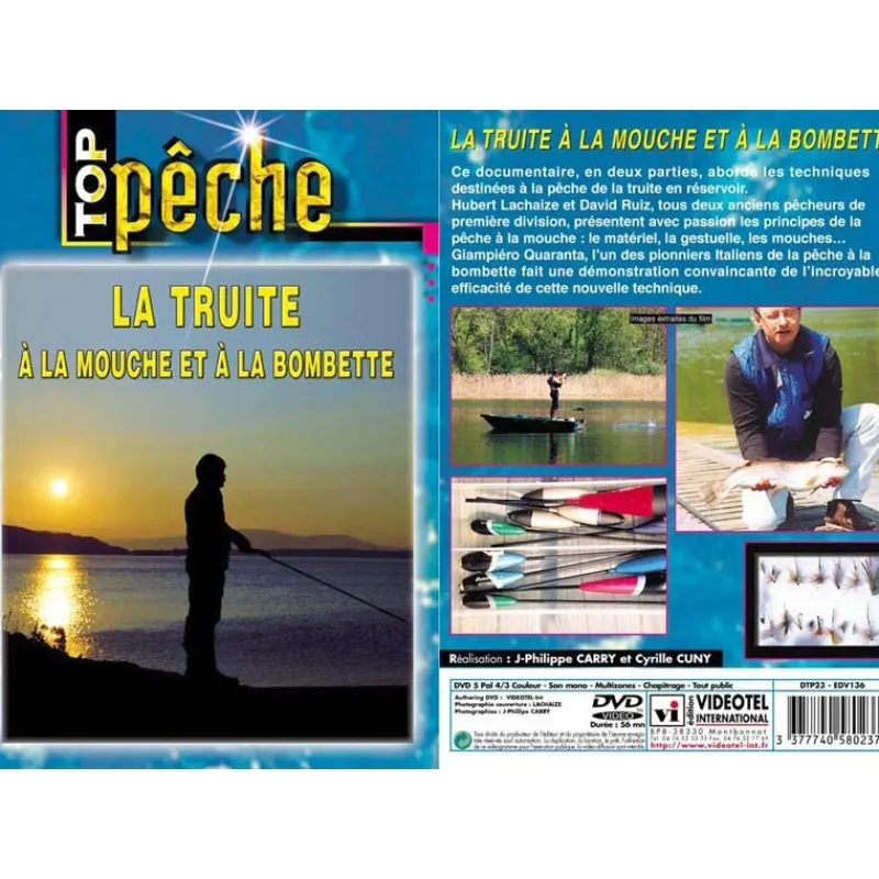 Vidéotel Cadeaux & Décoration|Cadeaux & Décoration^Dvd - La Truite À La Mouche Et À La Bombette