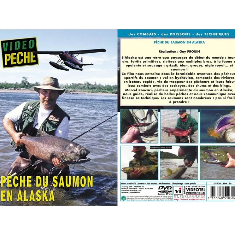 Vidéotel Cadeaux & Décoration|Cadeaux & Décoration^Dvd - Peche Du Saumon En Alaska
