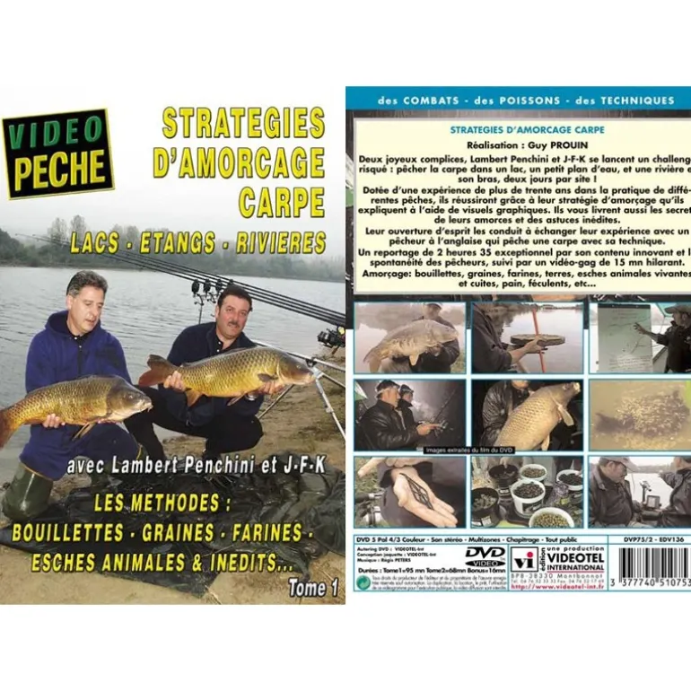 Dvd - Strategies D'amorçage Carpe