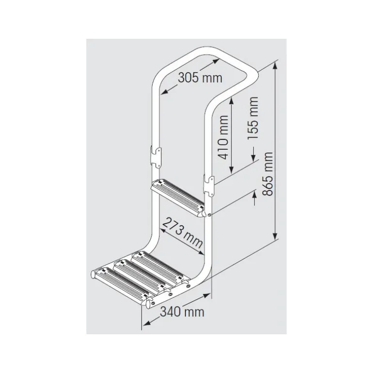Echelle Plastimo Plate-Forme Immergee