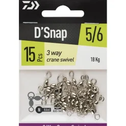 Daiwa Montage Ligne^Emerillon Baril Potence Argent